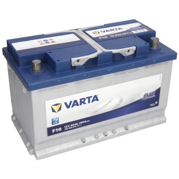 Baterie Varta Blue Dynamic F16 80Ah 740A 12V 5804000743132